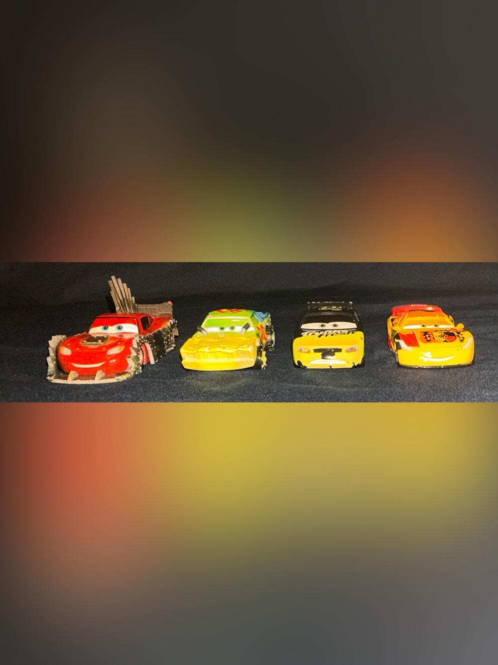 Disney Cars Die Cast Lot of 4